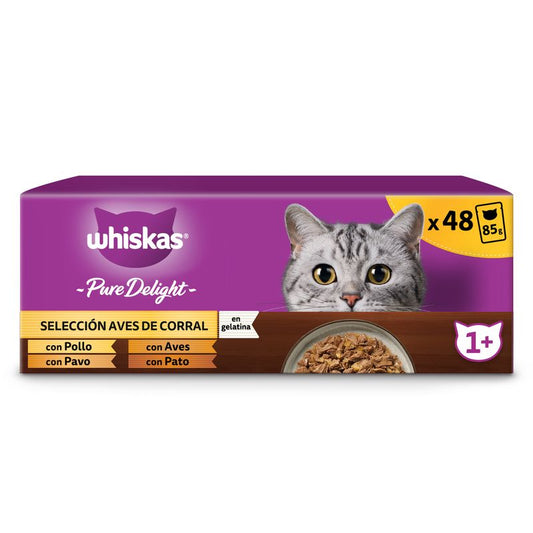 Whiskas Pure Delight Multipack Poultry 4X12X85Gr