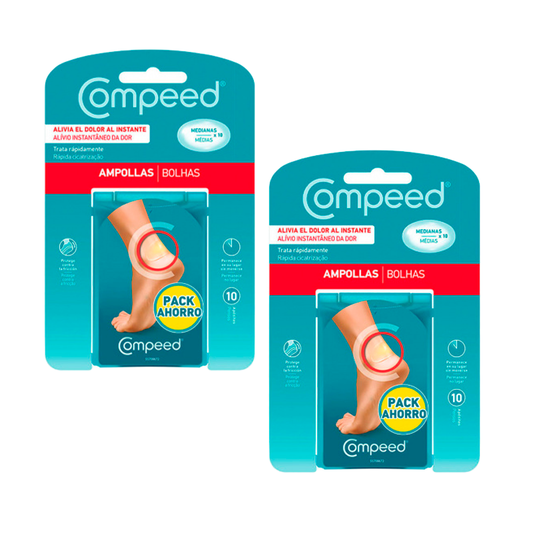 Pack 2 blisters Compeed Hydrocolloid Size M, 2x10 units