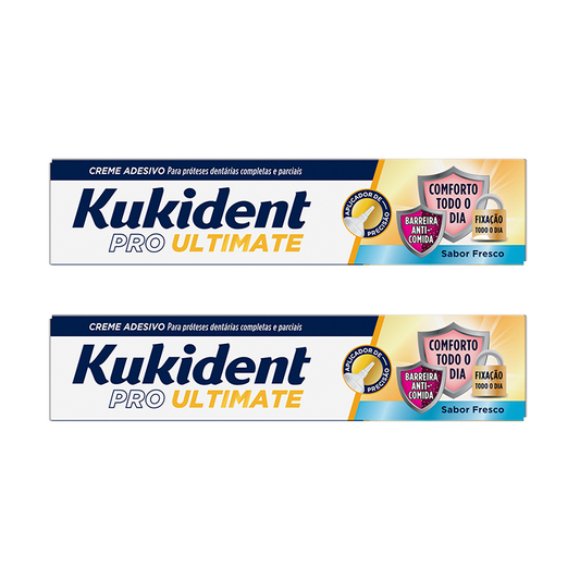 Kukident Duplo Pro Ultimate Fresh Taste, 2 x 40 Gr
