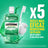 Listerine Mouthwash, Tooth and Gum Protection Fresh Mint Flavour Strengthens Teeth, 2 X 1000ml Pack.