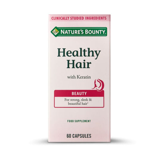 Natures Bounty Healthy Hair Food Supplement , 60 capsules