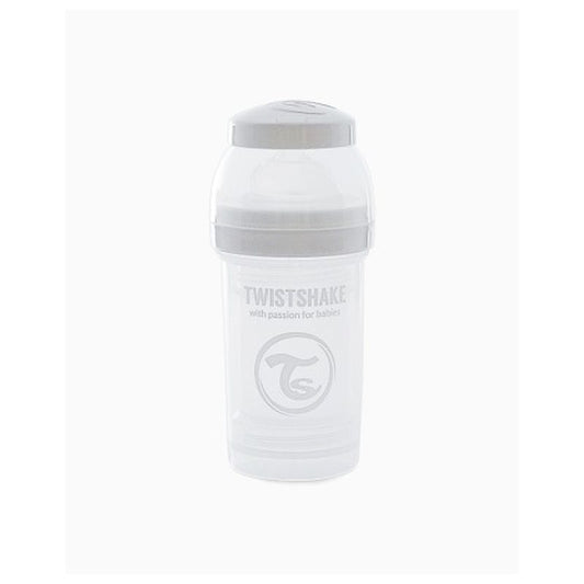Twistshake Anti-Colic Bottle White, 180 ml