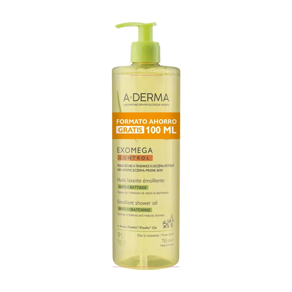 A-Derma Exomega Control Anti-Irritation Emollient Shower Oil 750 Ml