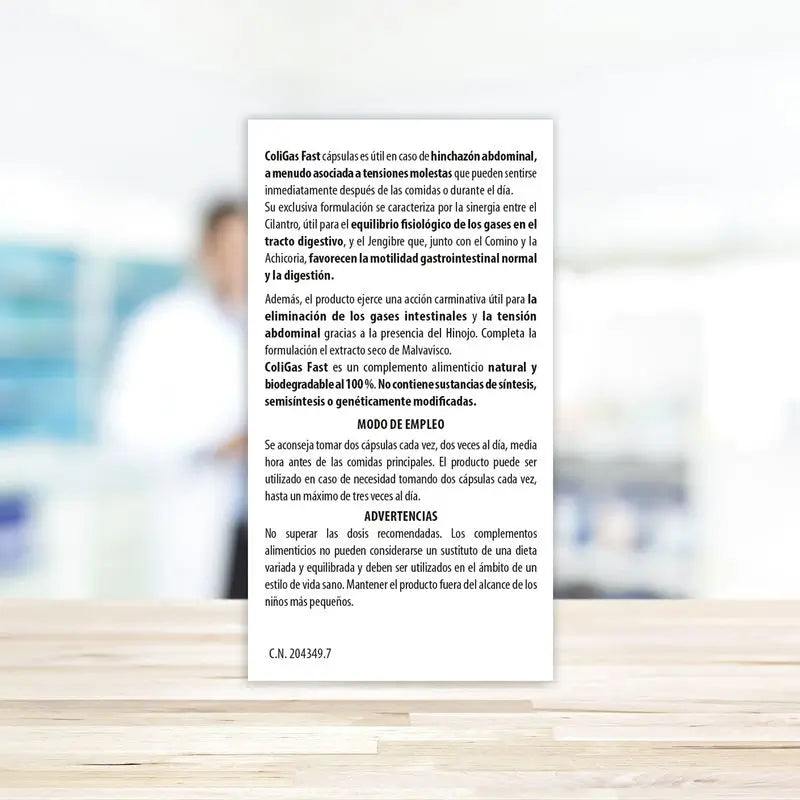 Aboca Coligas Fast, 30 Capsules