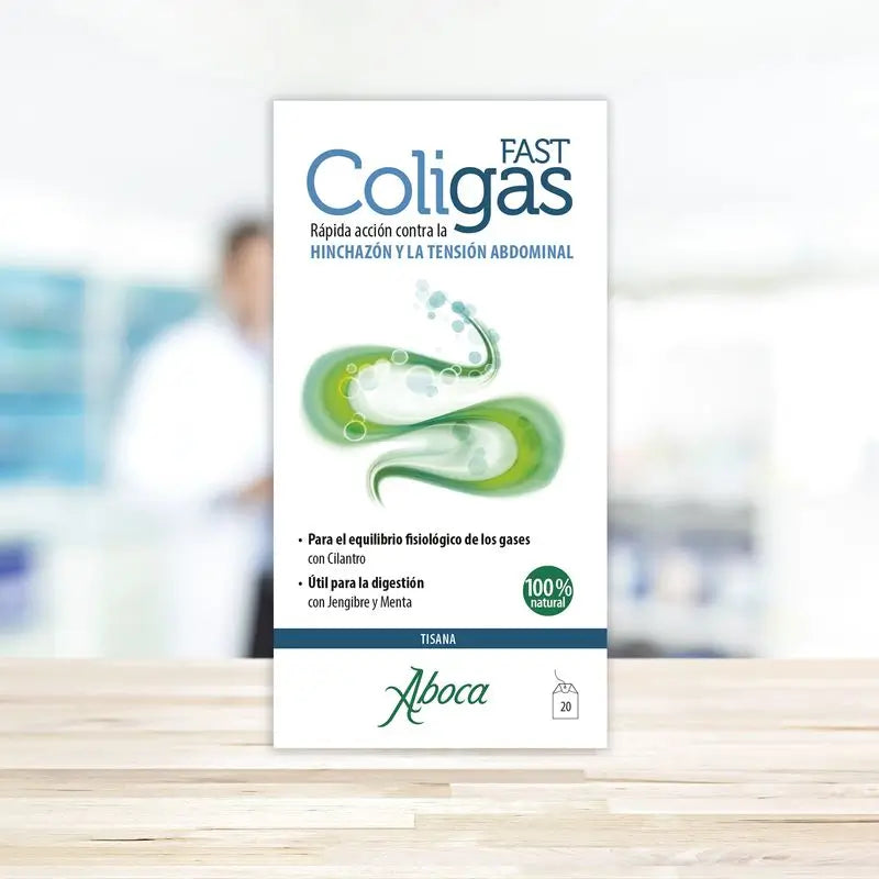 Aboca Coligas Fast Tisanes, 20 sachets