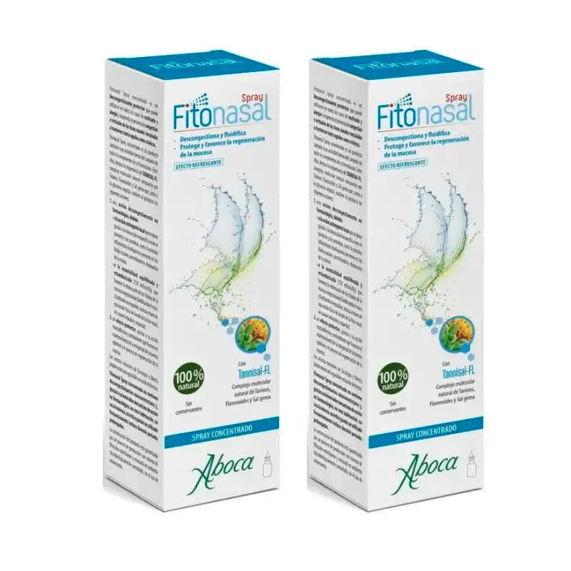 Aboca Fitonasal Spray Concentrate, 2x30 ml