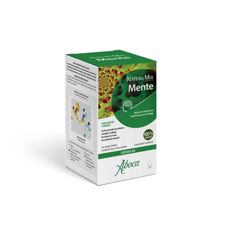Aboca Natura Mix Advanced Mind, 50 Capsules