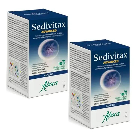 Aboca Sedivitax Advanced, 2x30 Capsules