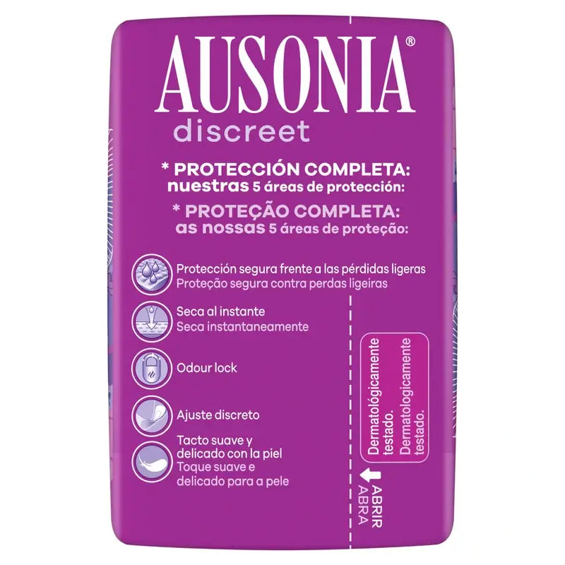 Ausonia Discreet Extra Urine Leakage Pads, 12 Units