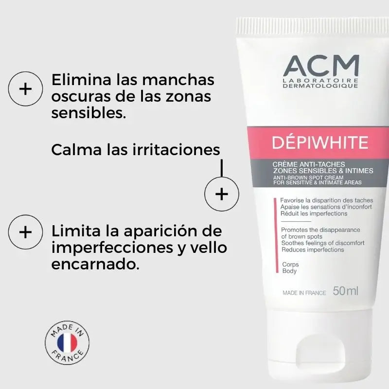 Acm Laboratoire Dépiwhite Anti-spot Cream Sensitive & Intimate Areas, 50 ml