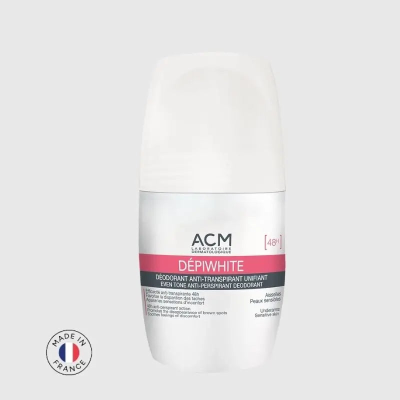Acm Laboratoire Dépiwhite Antiperspirant Unifying Deodorant, 50 ml