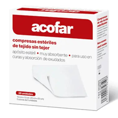 Acofar Sterile Non-Woven Pads, 25 pcs.