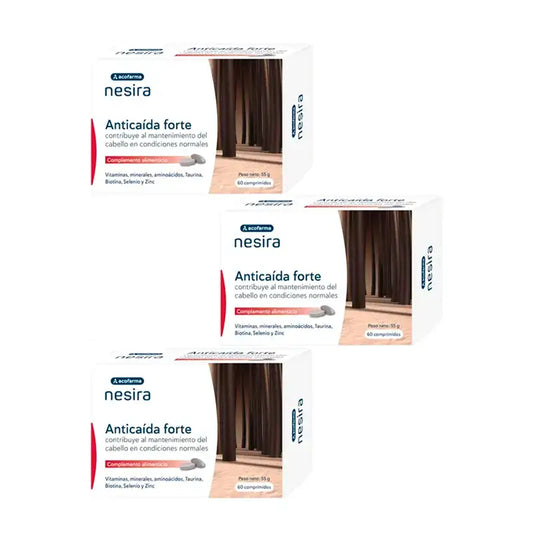 Acofar Nesira Anticaida Forte, Pack 3 x 60 tablets