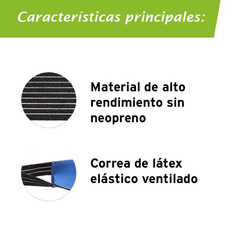 Actimove Elastic Ankle Brace With Adjustable Stabilising Strap, Black, Size S