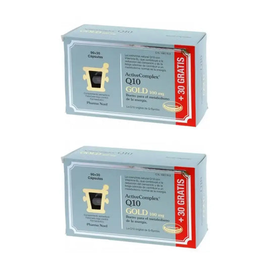 Activecomplex Q10 Gold 100 Mg, 2X120 Capsules
