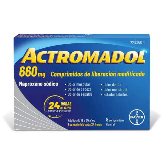 Actromadol 660 mg, 8 Tablets