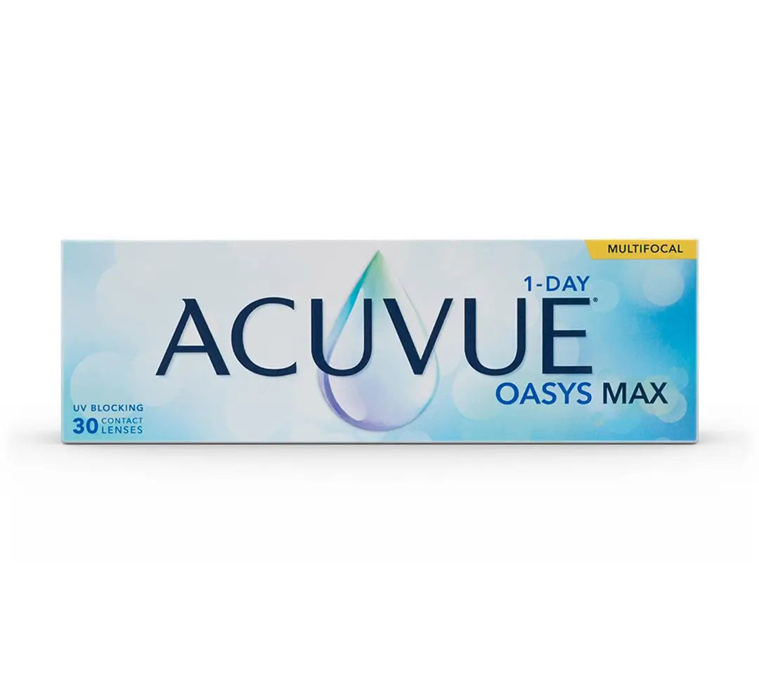 Acuvue 1 Day Oasys Max Daily Multifocal Lenses , 30 units