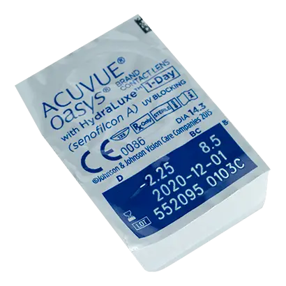 Acuvue 1 Day Oasys With Hydraluxe Daily Lenses , 30 units - +4.25, 8.5, 14.30