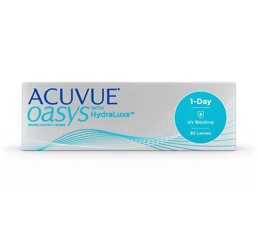 Acuvue 1 Day Oasys With Hydraluxe Daily Lenses , 30 units