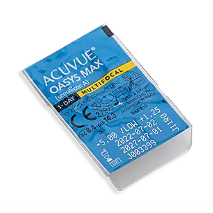 Acuvue Oasys 1 Day With Hydraluxe Daily Toric Lenses, 90 Units - -1.00, -2.25, 180, 8.5, 14.30