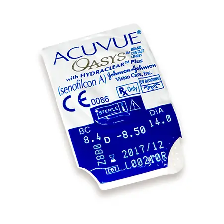 Acuvue Oasys Bi-weekly Lenses, 6 Units - +4.50, 8.4