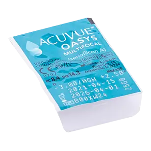 Acuvue Oasys Bi-weekly Multifocal Lenses , 6 units - -7.75, 8.4, Alta, 14.30