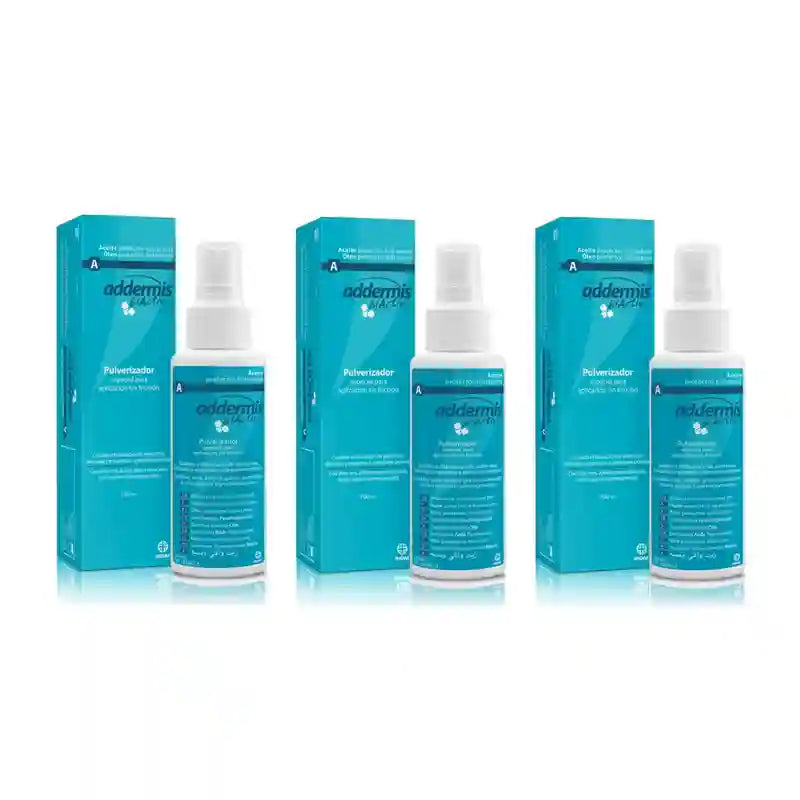 Addermis Biactiv Protective Moisturising Oil, 3X100 Ml