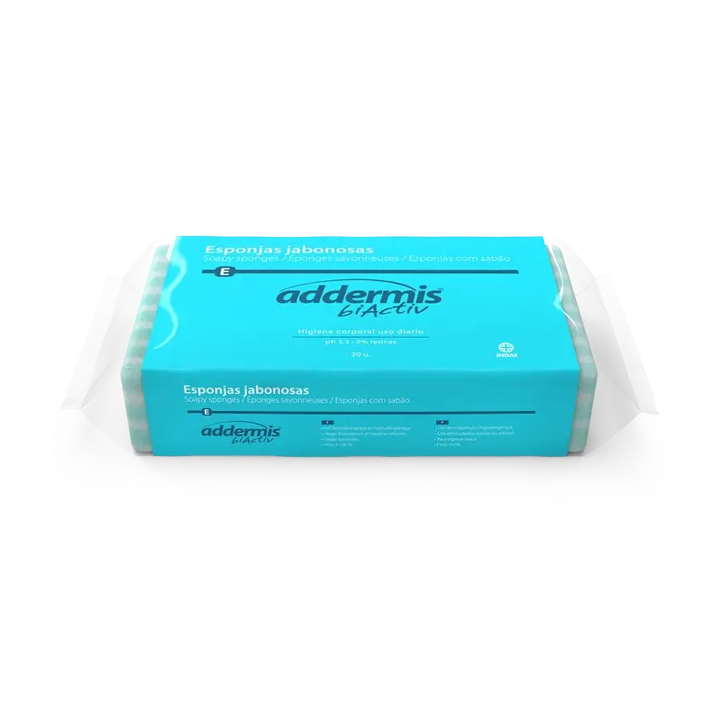 Addermis Biactiv Daily Cleansing Sponge , 20 units