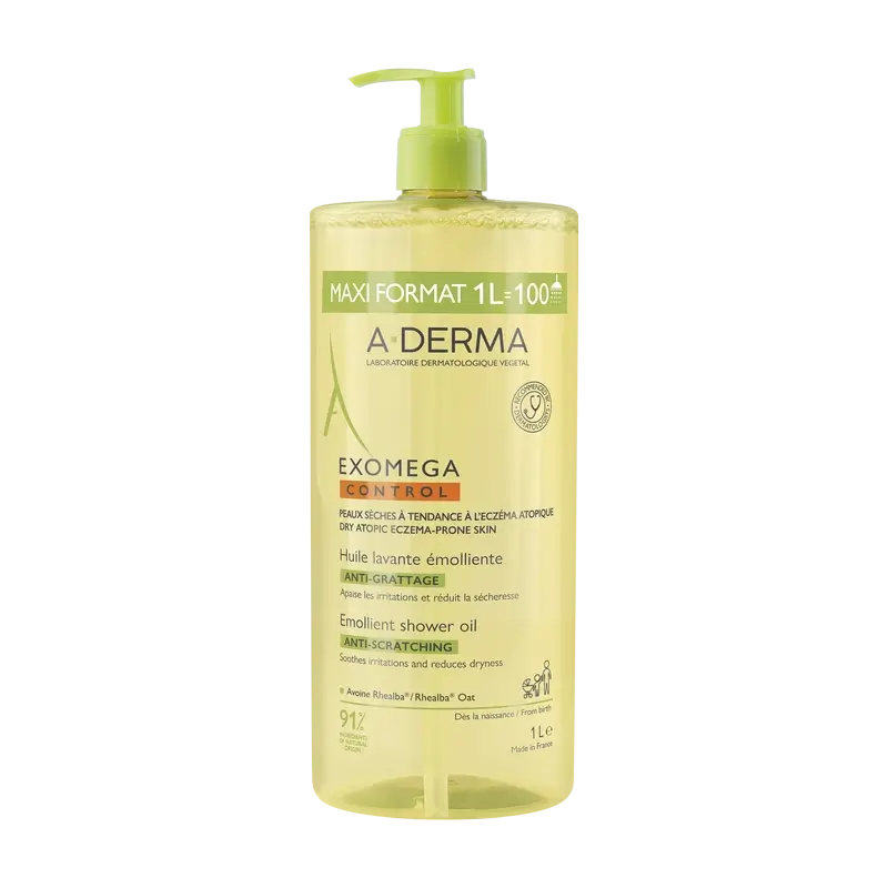 A-Derma Exomega Oil , 1000 ml