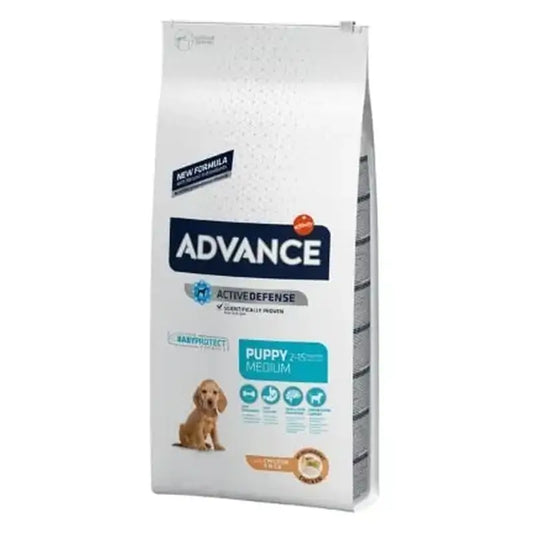 Advance Canine Puppy Medium Chicken Rice 3Kg, dog food for dogs