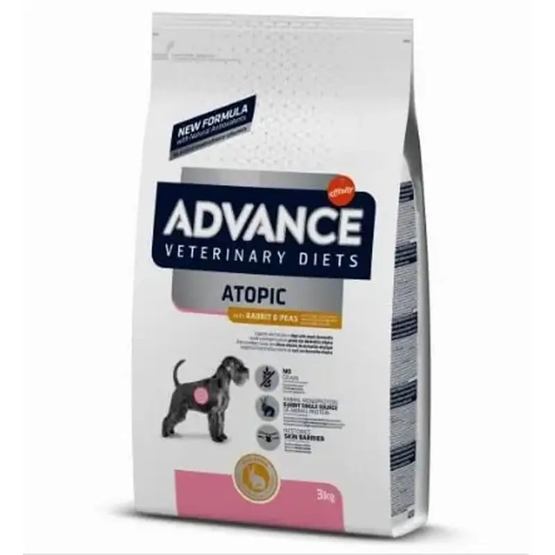 Advance Vet Canine Adult Atopic Rabbit 3Kg, dog food for dogs