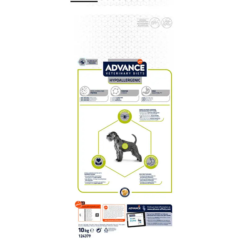 Advance Vet Canine Adult Hypoallergenic 10Kg, dog food