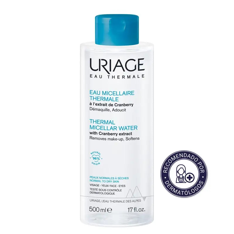 Uriage Thermal Micellar Water Normal to Dry Skin 500 ml