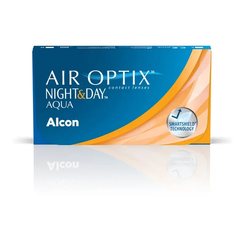 Air Optix Night&Day Aqua Spherical Monthly Contact Lenses, 6 units - +3.50, 8.6, 13.8