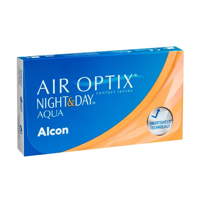 Air Optix Night&Day Aqua Spherical Monthly Contact Lenses, 6 units - +0.25, 8.6, 13.8