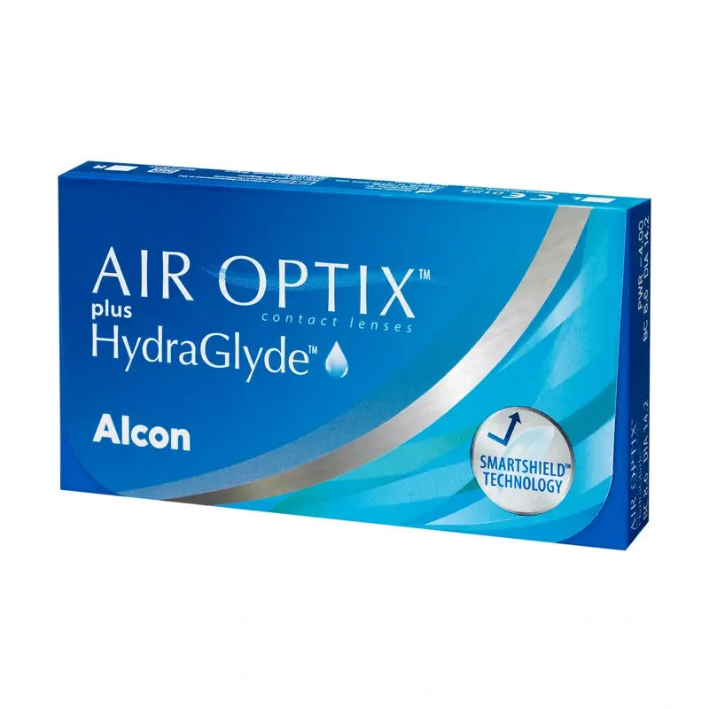 Air Optix Plus Hydraglade Monthly Spherical Contact Lenses, 3 units - +0.25, 8.6, 14.2