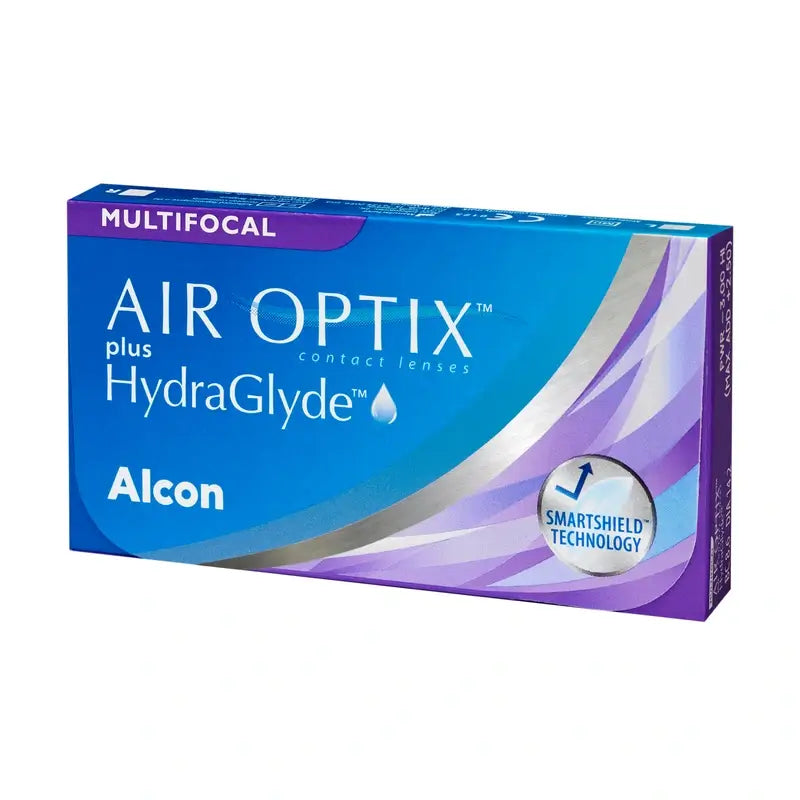 Air Optix Plus HydraGlyde Monthly Multifocal Lenses, 3 units - +4.75, 8.6, Media, 14.2