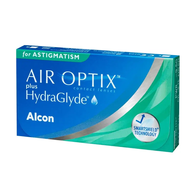 Air Optix Plus HydraGlyde Monthly Toric Lenses , 3 units - +2.25, -1.25, 170, 8.7, 14.50