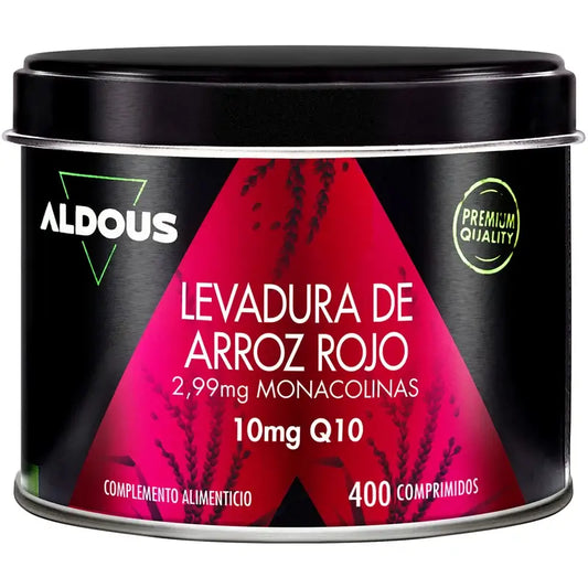Aldous Bio Aldous Red Yeast Rice With Coenzyme Q10 , 400 tablets
