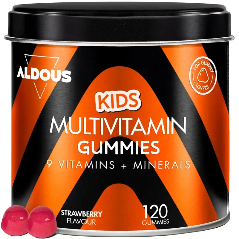 Aldous Bio Multivitamins For Kids In Gummies , 120 gummies