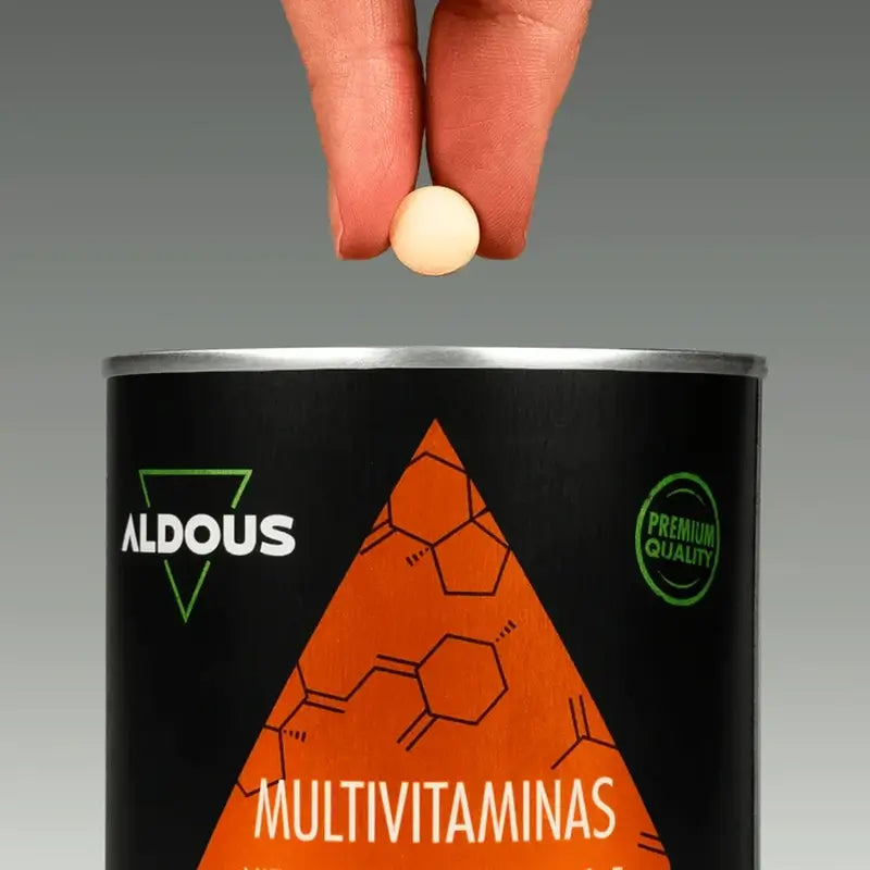 Aldous Bio Multivitamins Vitamin C, D, E, A, B Vitamins, Biotin, Folic Acid, Calcium, Zinc, Selenium , 500 tablets