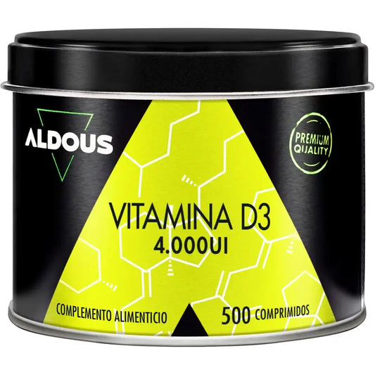 Aldous Bio Vitamin D3 4000 Ui Aldous , 500 tablets