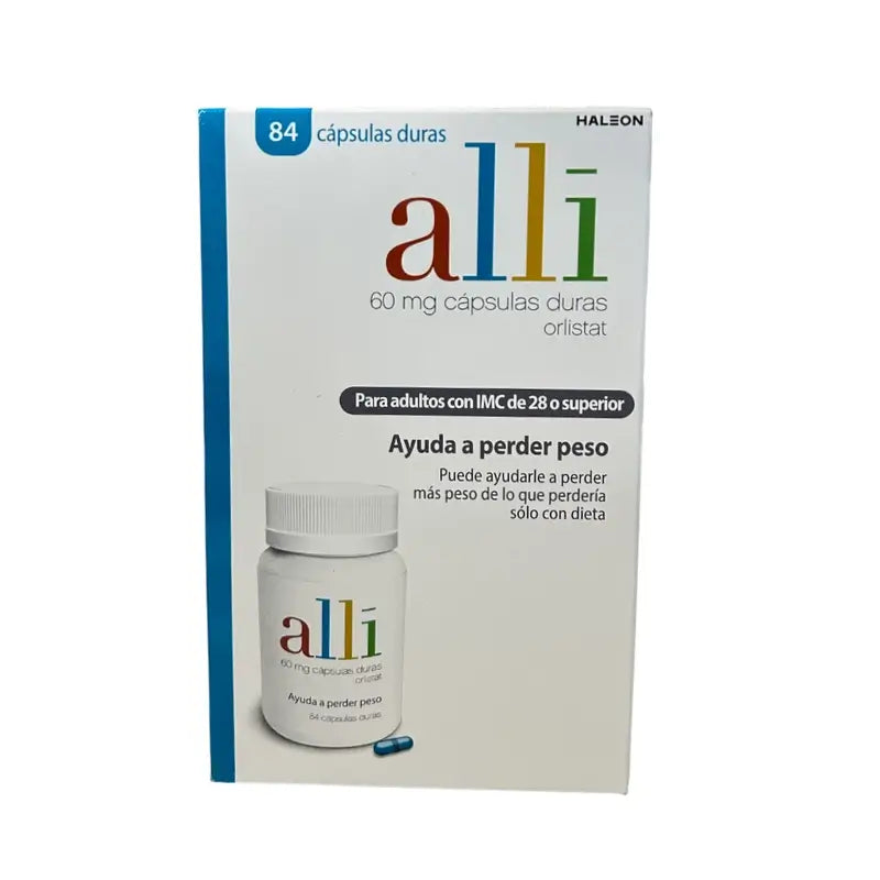 Alli 84 capsules 60 mg