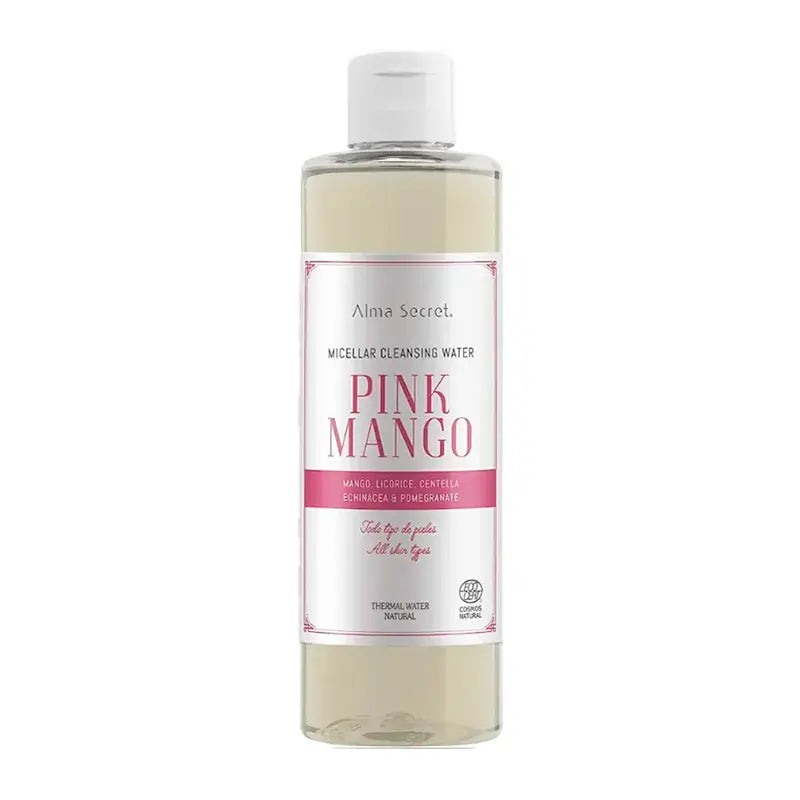 Alma Secret Pink Mango Micellar Water With Mango, Liquorice, Centella And Pomegranate