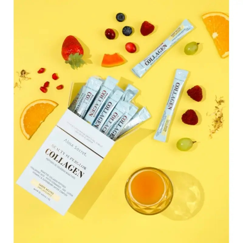 Alma Secret Beauty Superglow Collagen Neutral Flavour , 30x3 g