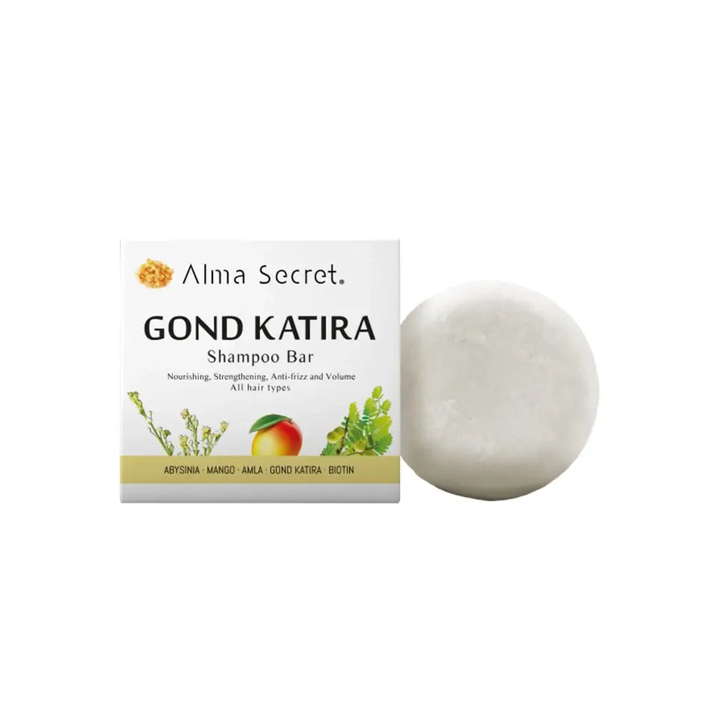 Alma Secret Gond Katira Solid Shampoo (Strengthening, Moisturising, Anti-Frizz)
