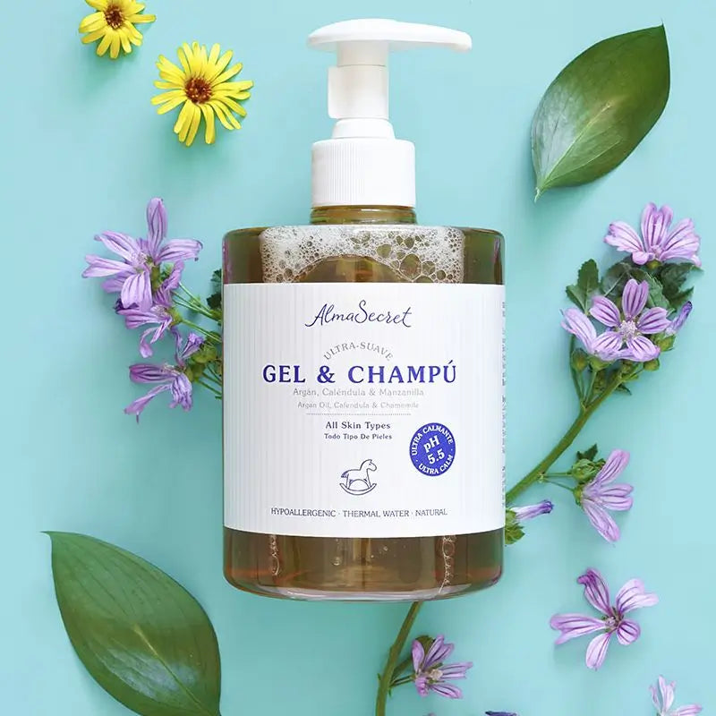 Alma Secret Gentle Gel-Shampoo With Argan, Calendula & Chamomile