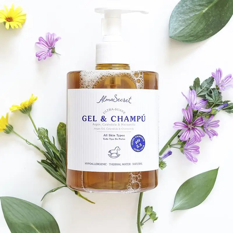 Alma Secret Gentle Gel-Shampoo With Argan, Calendula & Chamomile