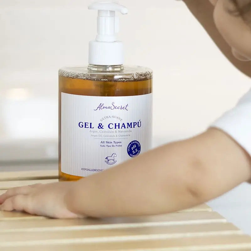 Alma Secret Gentle Gel-Shampoo With Argan, Calendula & Chamomile