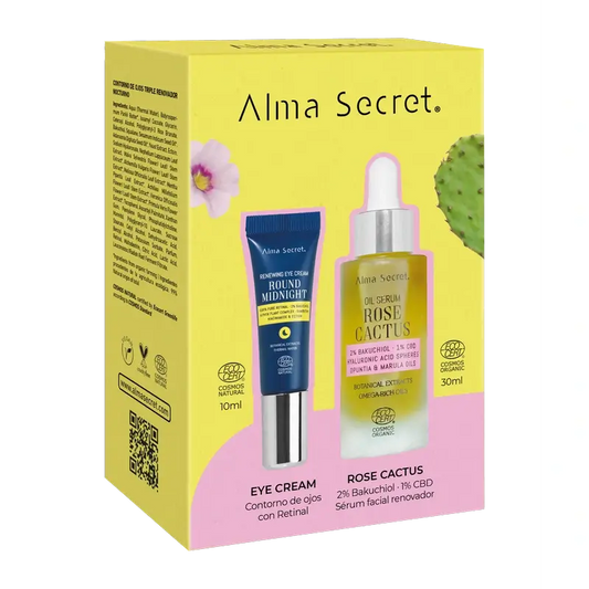 Alma Secret Pack Rose Cactus 30 Ml + Eye Contour Midnight Retinal 10 Ml
